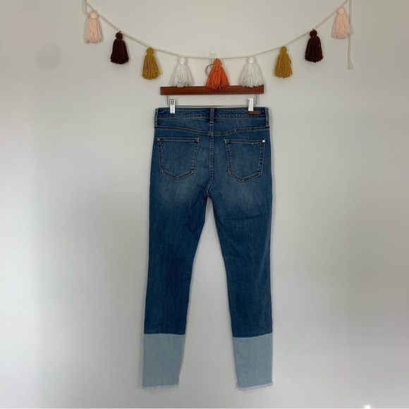 Pilcro and the Letterpress Script Skinny Jeans Medium Wash Size 29 - Picture 11 of 12